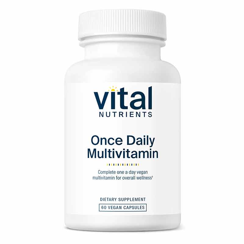 Once Daily Multivitamin, 60 Capsules, by Vital Nutrients