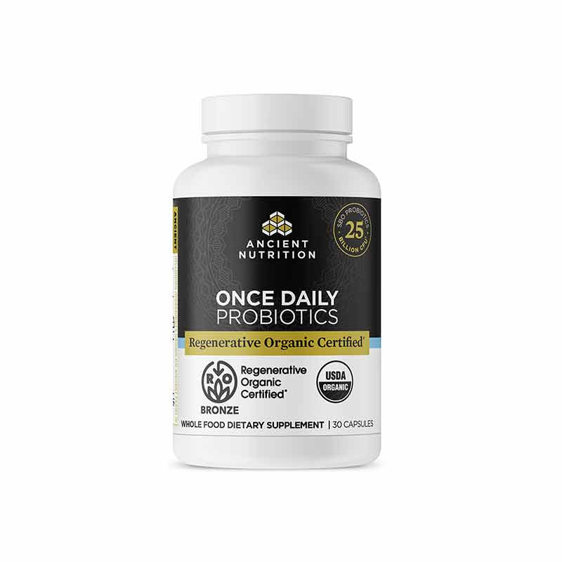 Once Daily Probiotics, by Ancient Nutrition