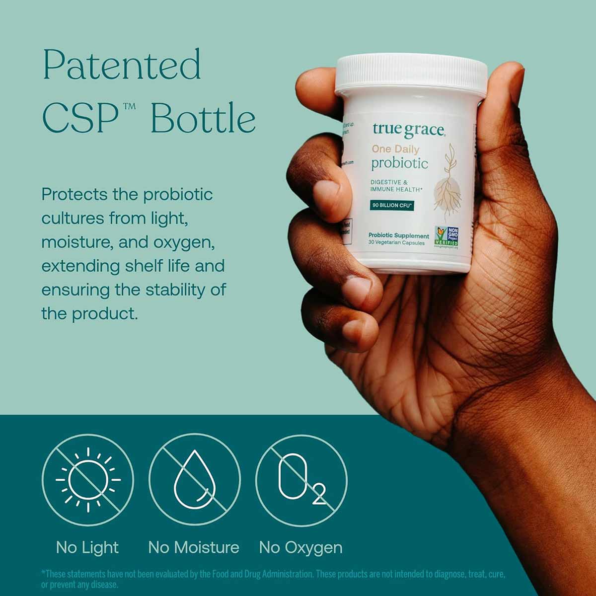One Daily Probiotic, by True Grace