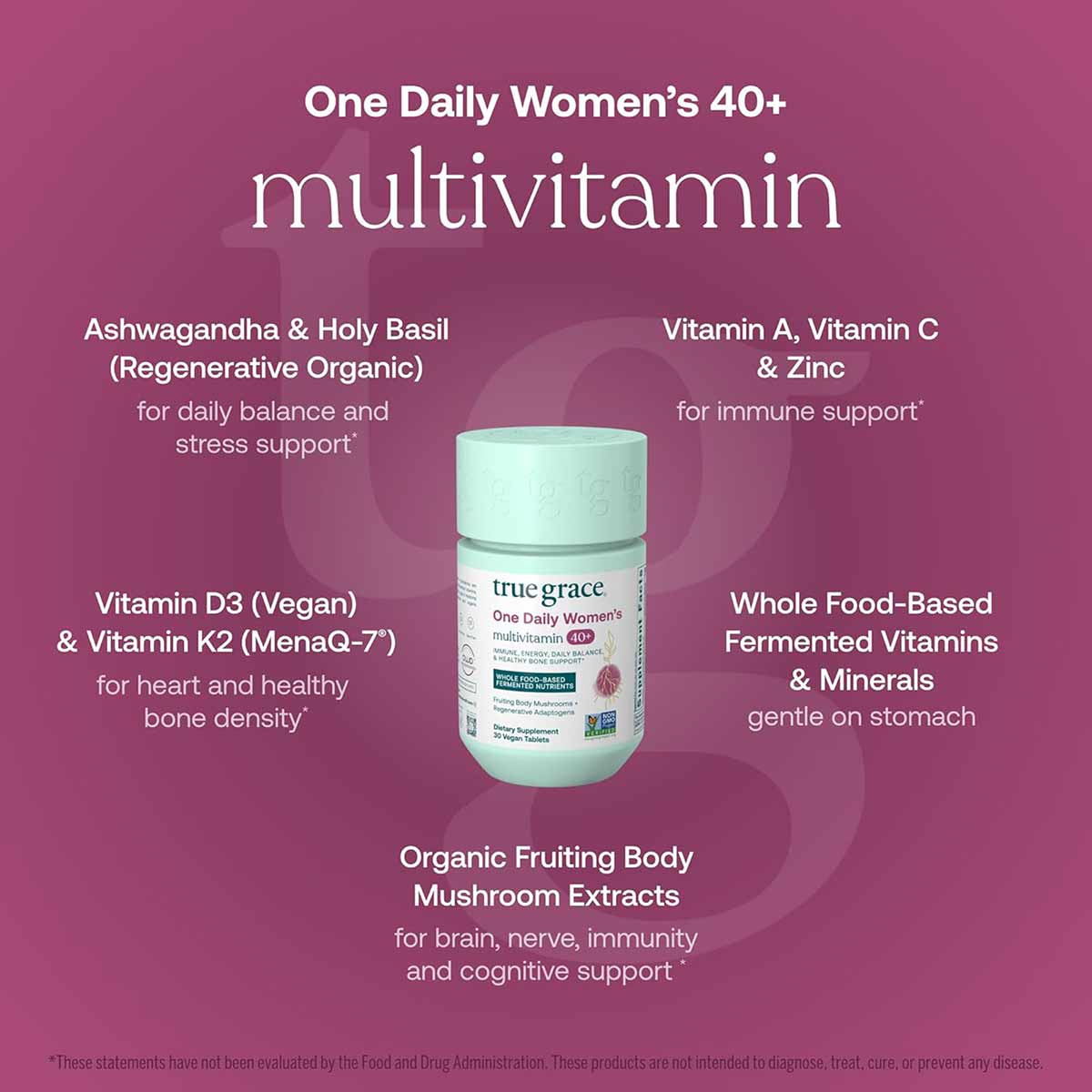 One Daily Women's 40+ Multi, by True Grace