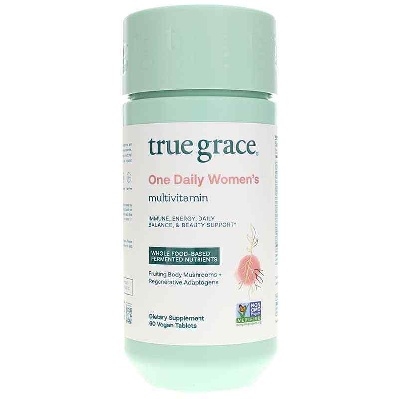 One Daily Women's Multi, 60 Vegan Tablets, by True Grace