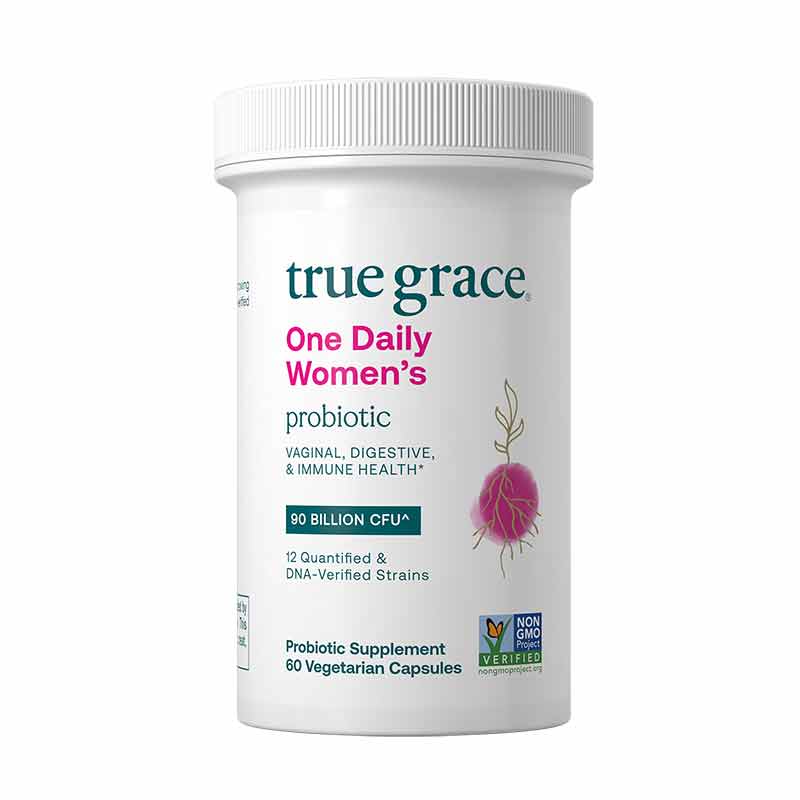 One Daily Women's Probiotic, 60 Veg Capsules, by True Grace