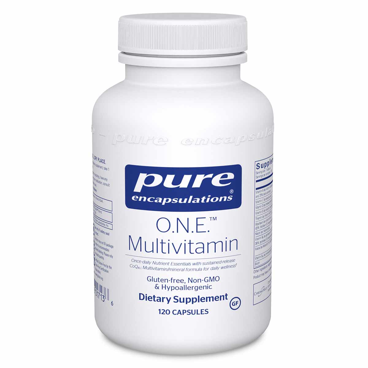 Multivitamin Cap O.N.E. Multivitamin, Pure Encapsulations – Professional Supplement Center