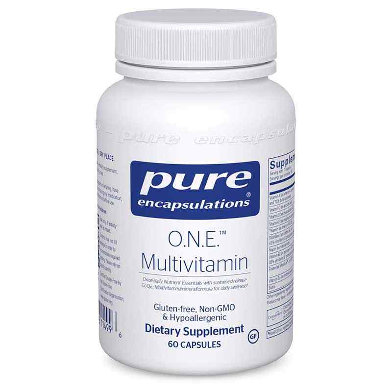 O.N.E. Multivitamin, 60 Capsules, by Pure Encapsulations
