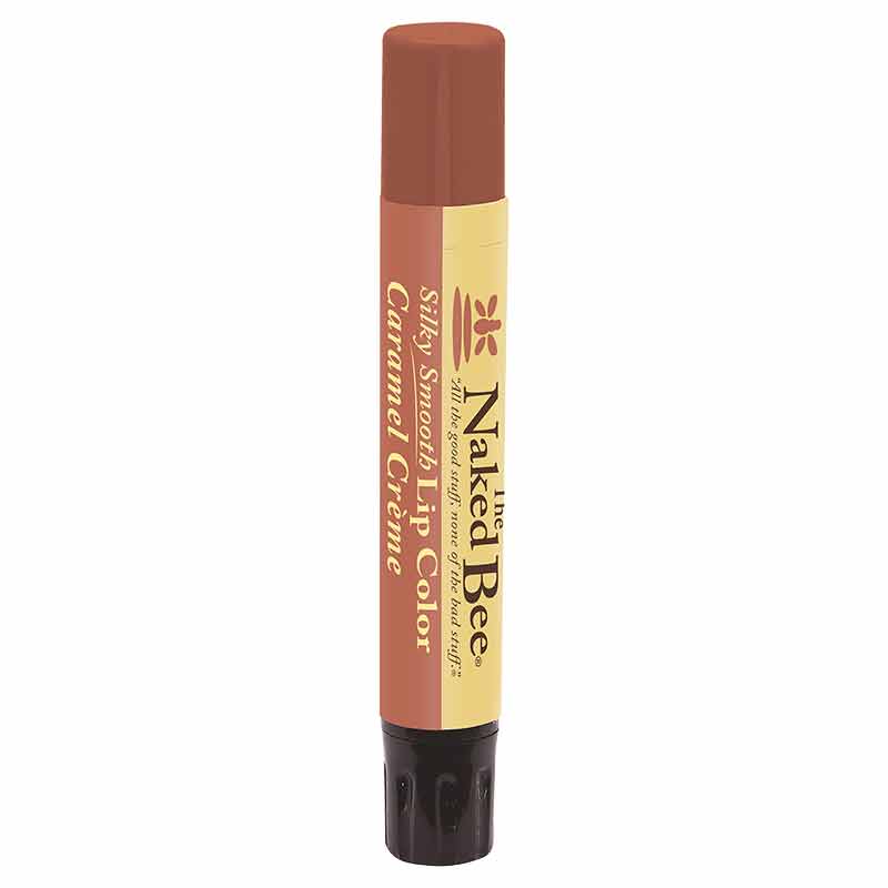 Orange Blossom Honey Silky Smooth Lip Color, Caramel Creme, by Naked Bee