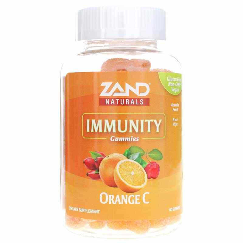 Orange C Immunity Gummies, by Zand