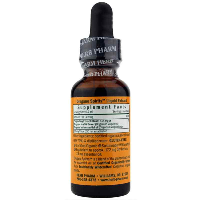 Oregano Spirits, 1 Oz, by Herb Pharm, image #2
