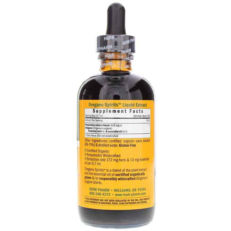Oregano Spirits, 4 Oz, by Herb Pharm, image #2