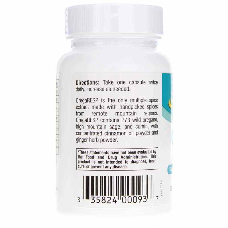 OregaResp, 30 Capsules, by North American Herb & Spice, image #3