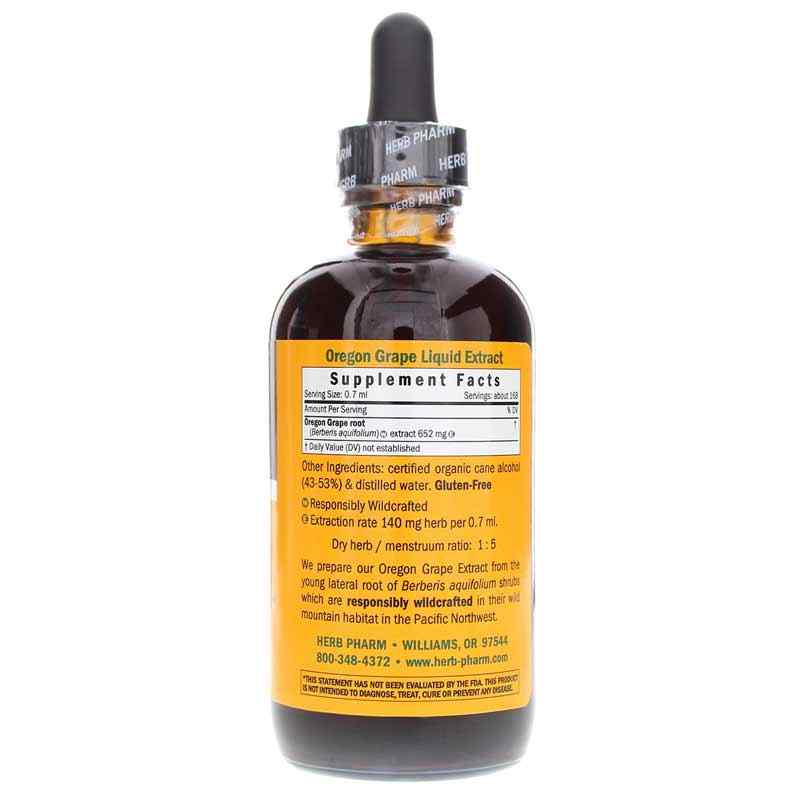 Oregon Grape Extract, 4 Oz, by Herb Pharm, image #2