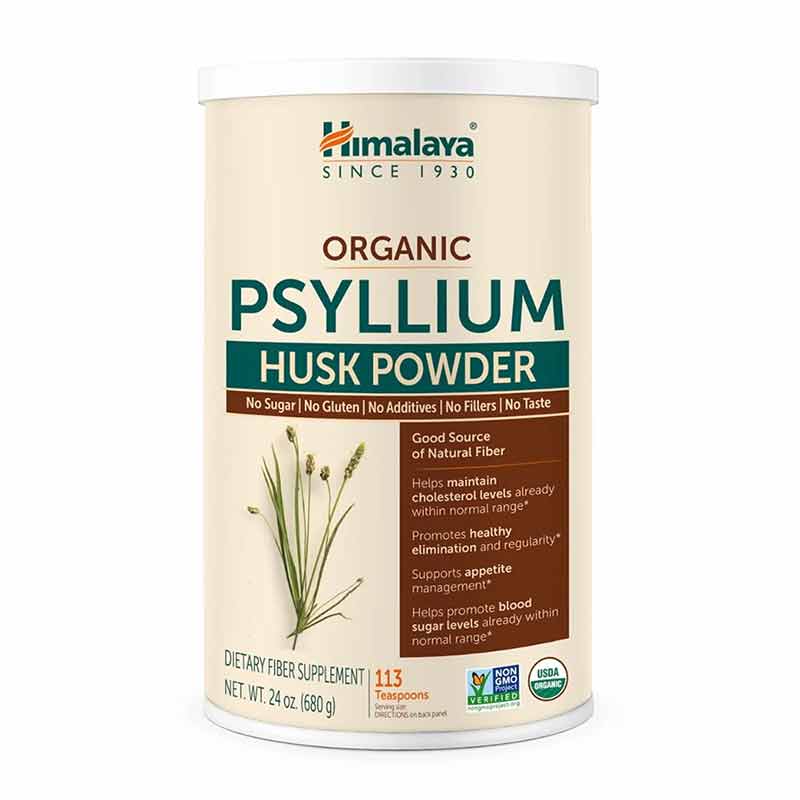 Organic Psyllium Husk Powder, by Himalaya