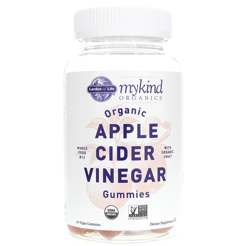 Organic Apple Cider Vinegar Gummies, by Garden of Life mykind Organics