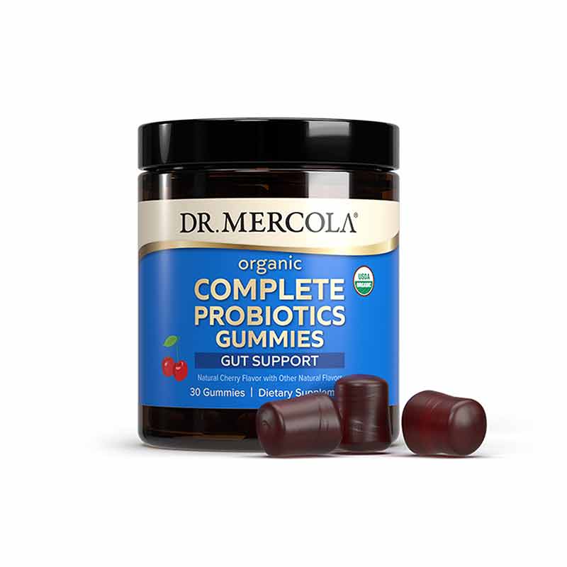 Organic Complete Probiotics Gummies, by Dr. Mercola