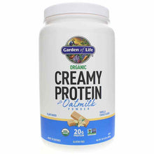 Organic Creamy Protein with Oatmilk, Vanilla Cookie, by Garden of Life