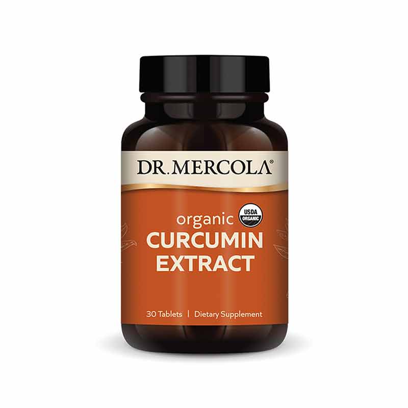Organic Curcumin Extract, 30 Tablets, by Dr. Mercola