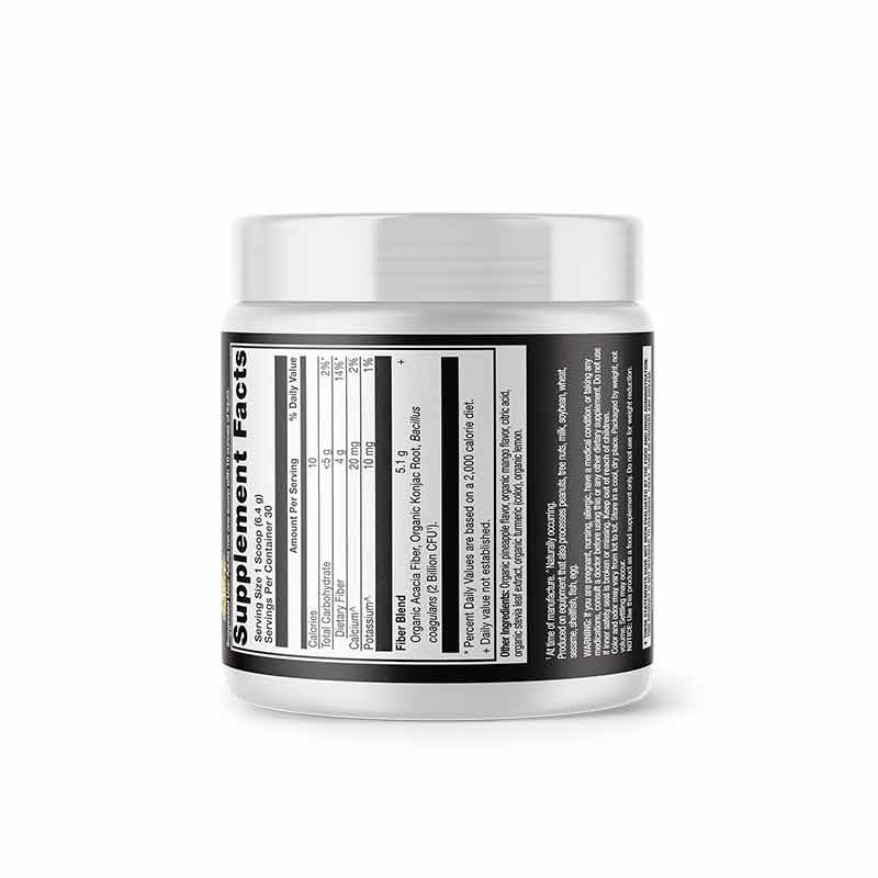 Organic Fiber Powder, Pineapple Mango, by Ancient Nutrition, image #2
