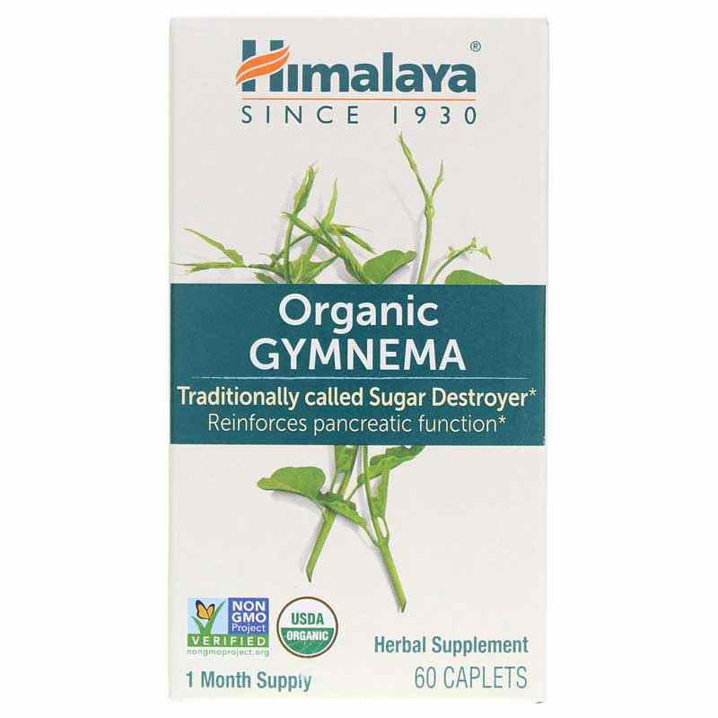 Organic Gymnema, 60 Caplets, by Himalaya
