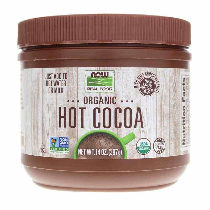 Organic Hot Cocoa, by NOW Foods