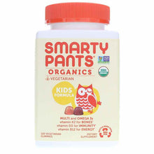 Organic Kids Formula Cherry Berry, 120 Vegetarian Gummies, by SmartyPants Vitamins