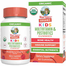 Organic Kids Multivitamin + Postbiotic, by MaryRuth's Organics