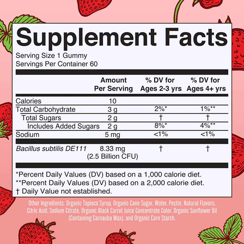 Organic Kids Probiotic, 60 Gummies, by MaryRuth's Organics, image #2