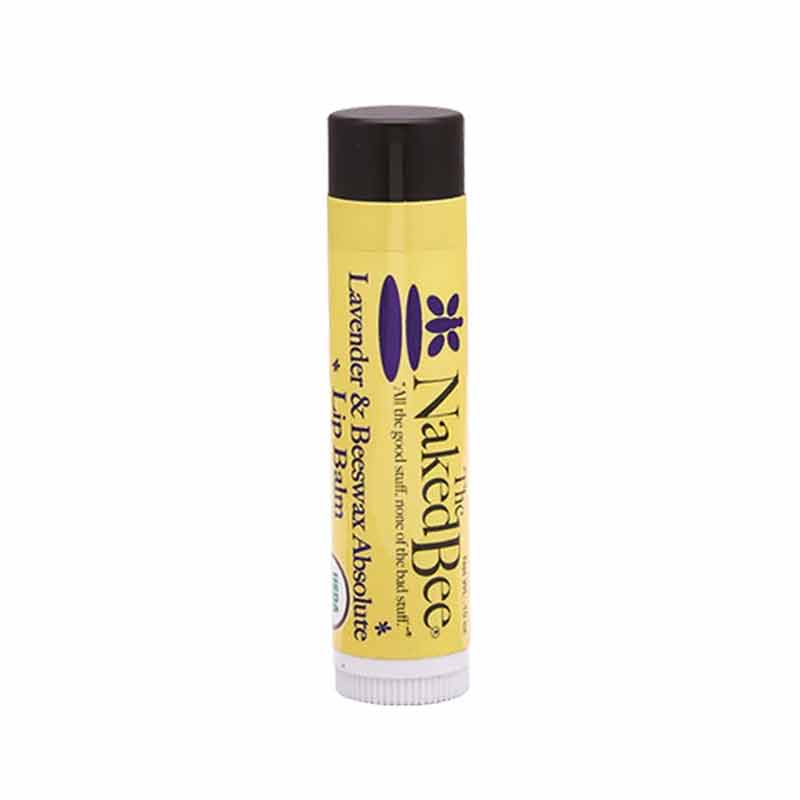 Organic Lip Balm, Lavender & Beeswax, by Naked Bee