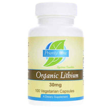 Organic Lithium (Orotate) 30 Mg, by Priority One