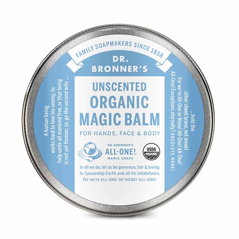 Organic Magic Balm, Unscented, by Dr. Bronner's Magic Soaps
