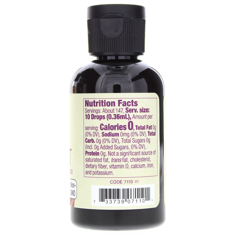 Organic Monk Fruit Liquid Sweetener, Chocolate, 1.8 Oz, by NOW Foods, image #2
