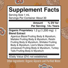 Organic Mushroom Complex Herbal Blend, 1 Oz, by MaryRuth's Organics, image #2