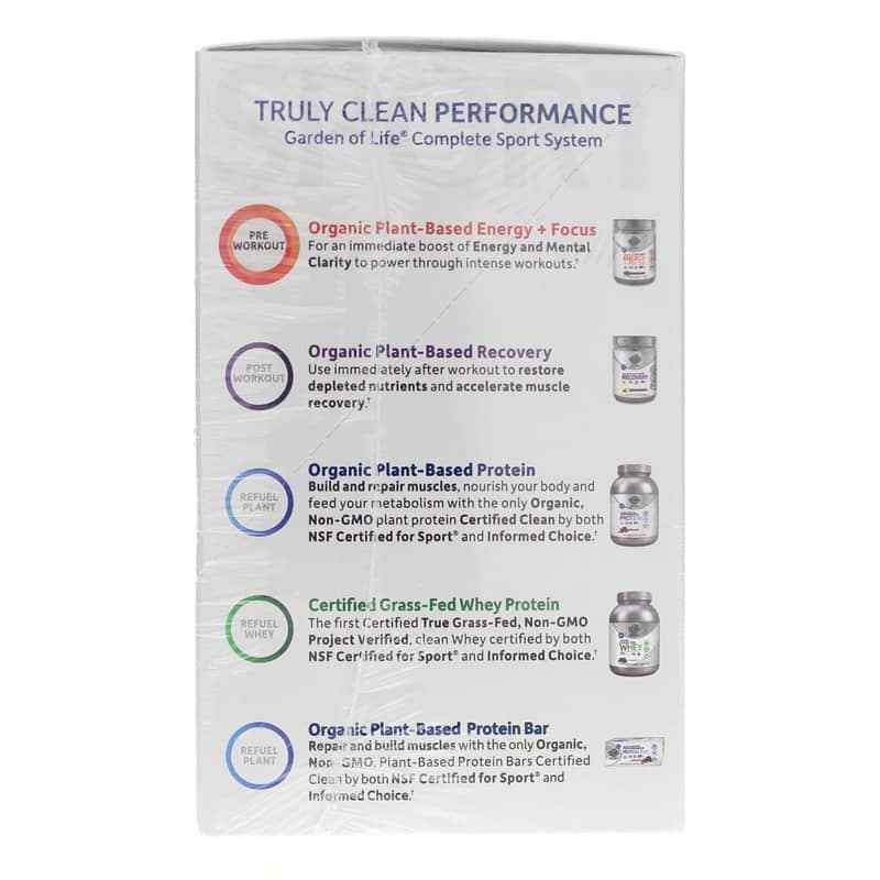 Organic Plant-Based Energy + Focus, Blackberry, 12 Packets, by Garden of Life Sport, image #2