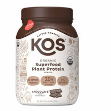 Organic Plant Protein Powder, by KOS