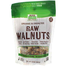 Organic Raw Walnuts Unsalted, by NOW Foods