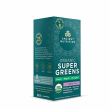 Organic Super Greens, Berry, 16 Sticks, by Ancient Nutrition