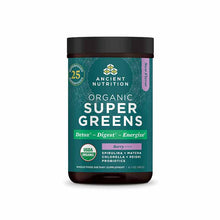 Organic Super Greens, Berry, 25 Servings, by Ancient Nutrition