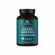 Organic Super Greens + Multivitamins Tablets, 90 Tablets, by Ancient Nutrition