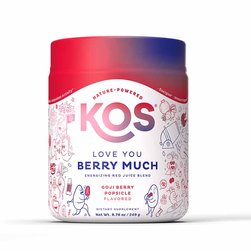 Organic Superfood Greens, Berry, 28 Servings, by KOS
