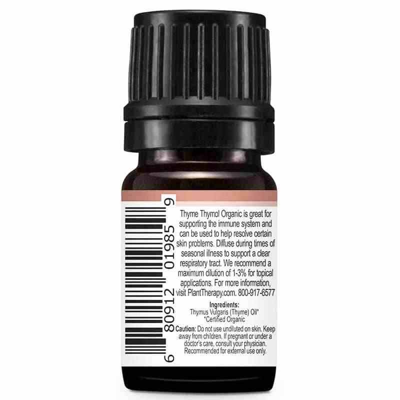 Organic Thyme Thymol Essential Oil, .16 Oz, by Plant Therapy, image #2