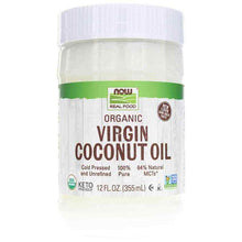 Organic Virgin Coconut Oil, 12 Oz, by NOW Foods