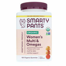 Organic Women's Formula Multi Flavor, 120 Veg Gummies, by SmartyPants Vitamins