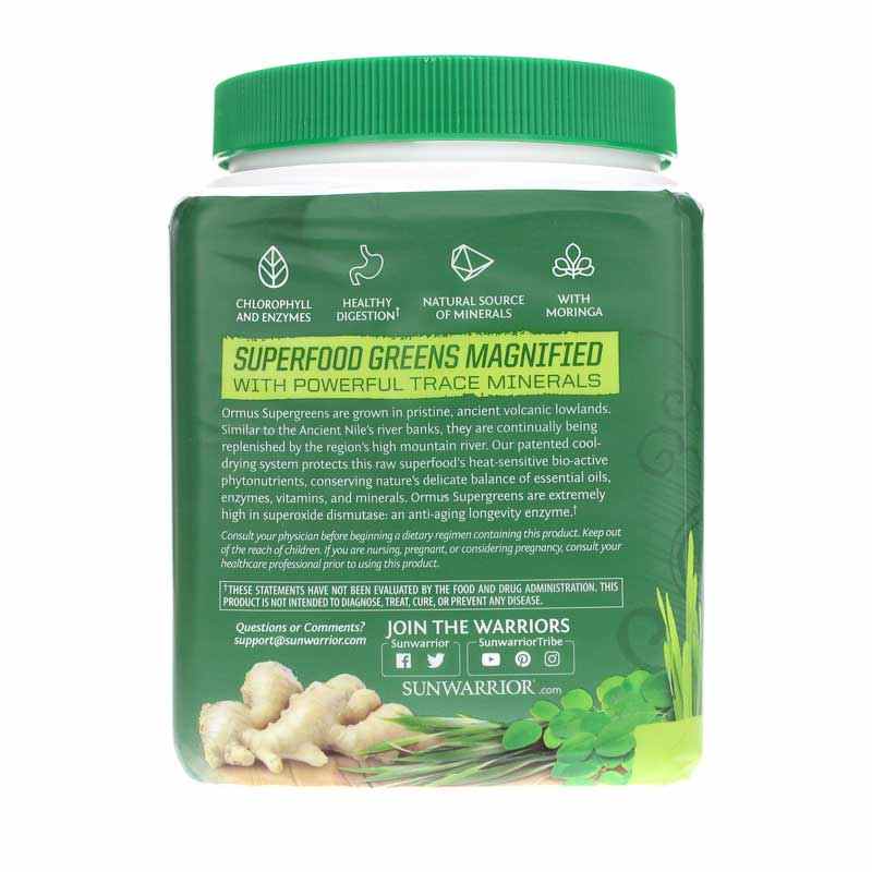 Ormus Supergreens, Mint, 7.9 Oz, by Sunwarrior, image #4