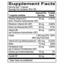 Ortho B Complex, 180 Capsules, by Ortho Molecular, image #2