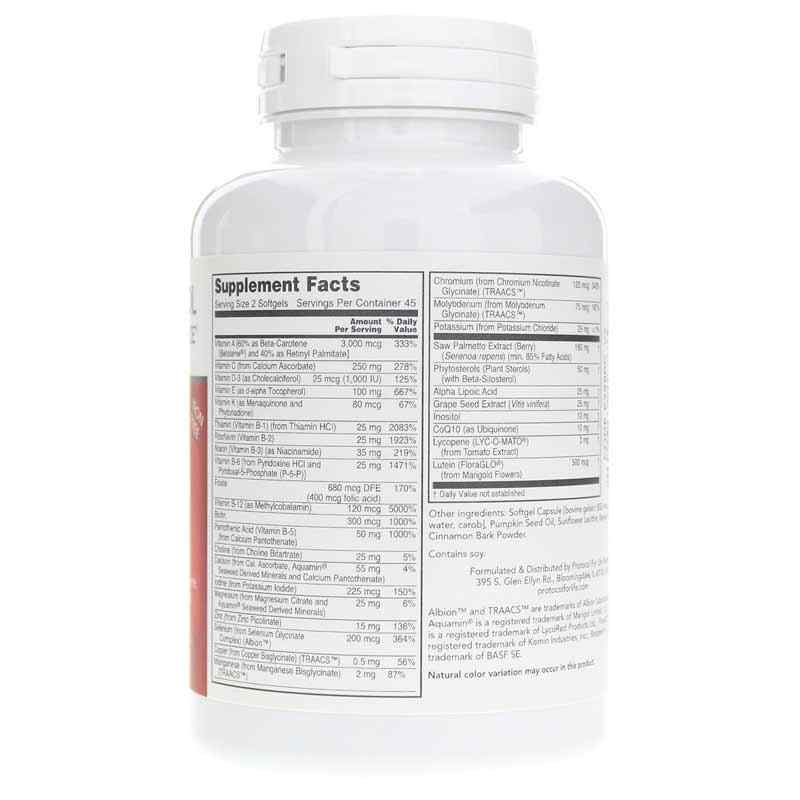 Ortho Multi Softgels for Men, by Protocol For Life Balance, image #2