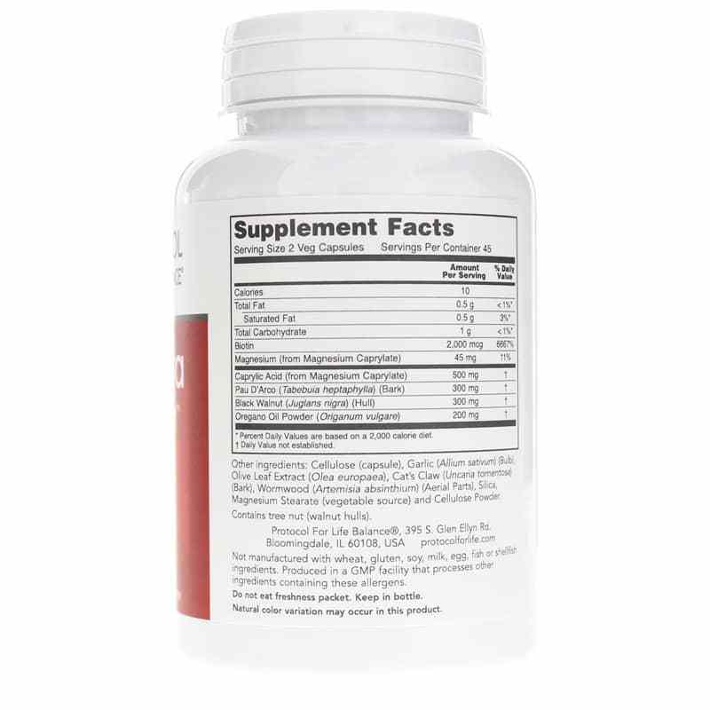 OrthoFlora Yeast Support, by Protocol For Life Balance, image #2
