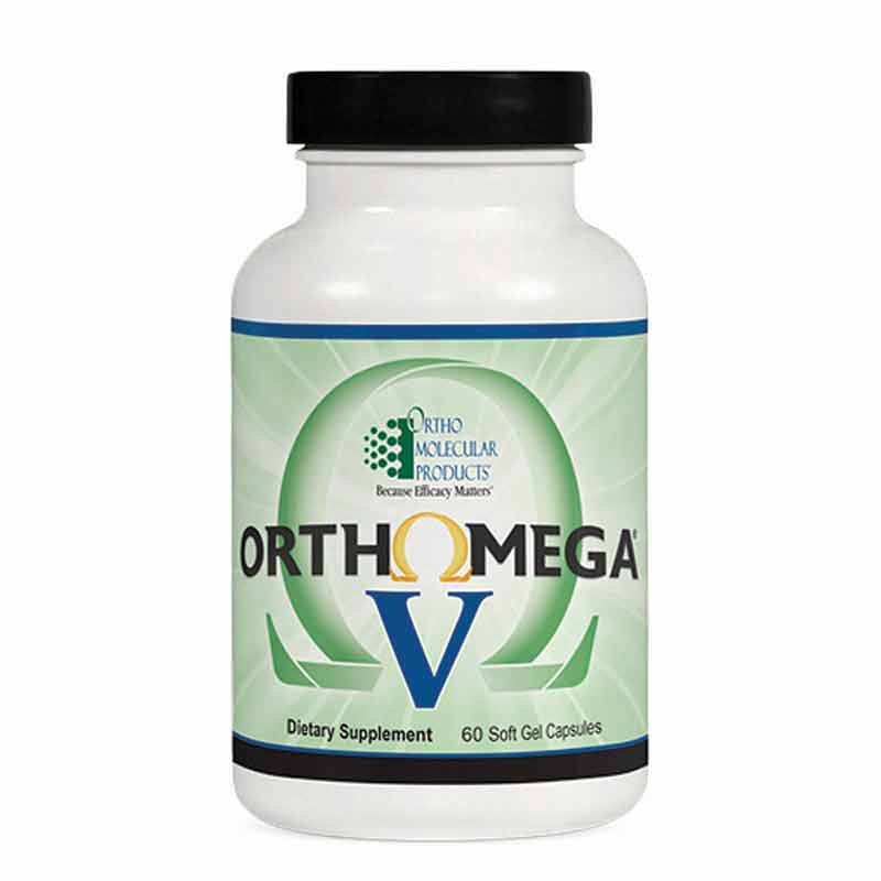 Orthomega V, 60 Softgels, by Ortho Molecular