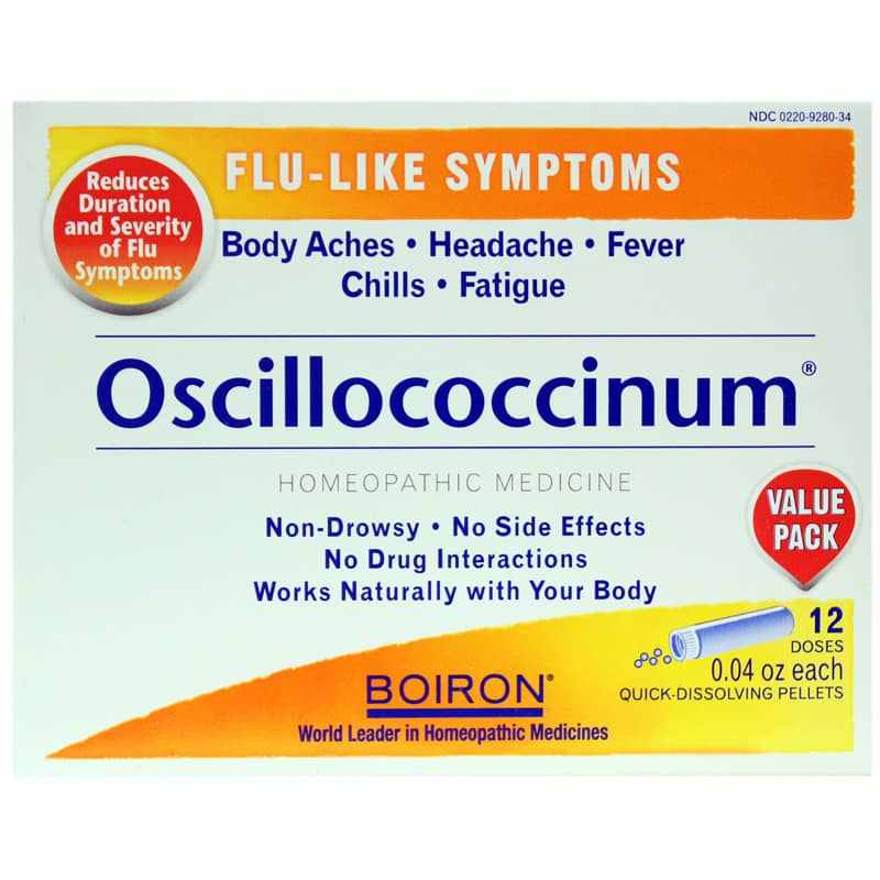 Oscillococcinum Flu-Like Symptoms, 12 Dose, by Boiron