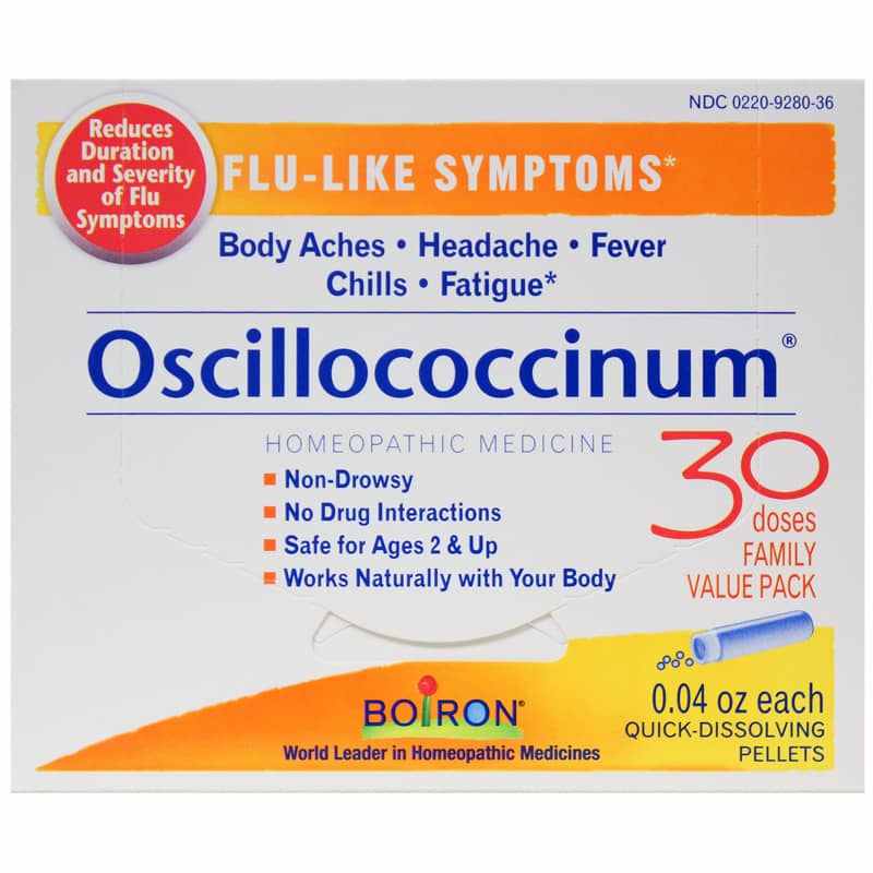 Oscillococcinum Flu-Like Symptoms, by Boiron