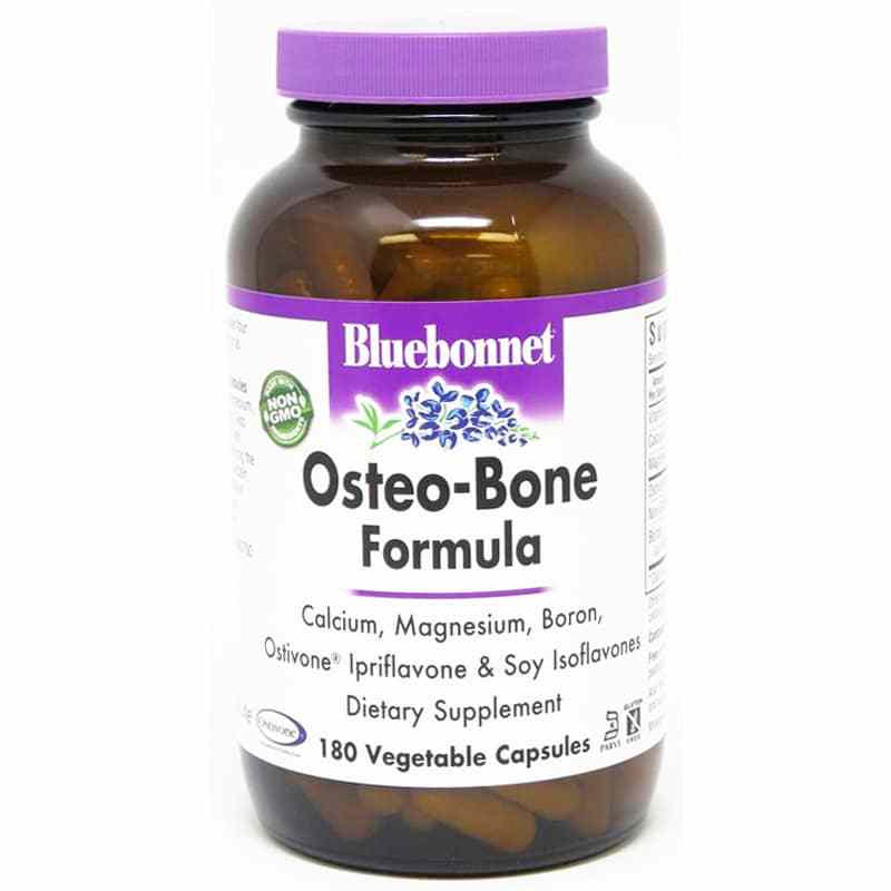 Osteo-Bone Formula, 180 Veg Capsules, by Bluebonnet