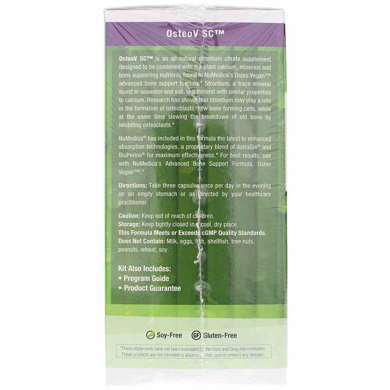 Osteo Vegan 30-Day Program, by NuMedica, image #4