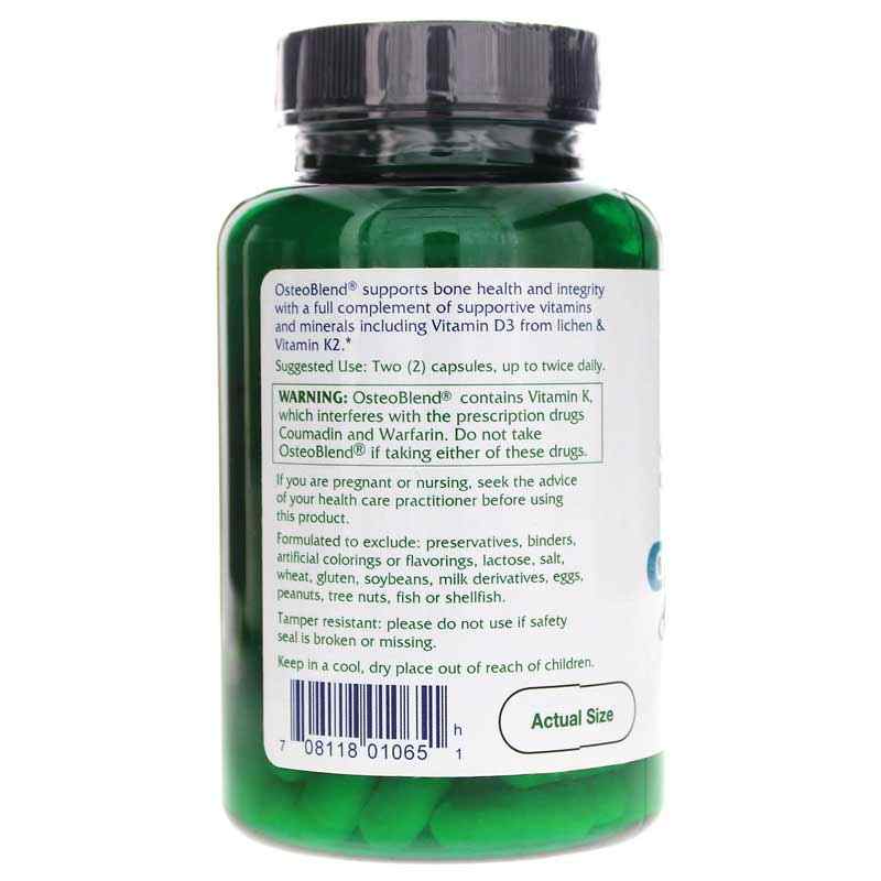 OsteoBlend Pro, 120 Vegan Capsules, by Vitanica Pro, image #3